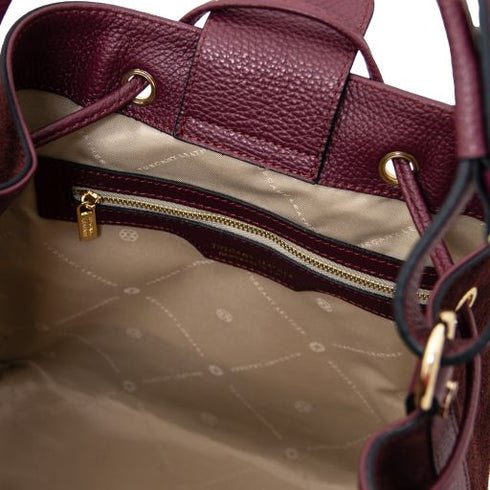 Minerva - Leather bucket bag